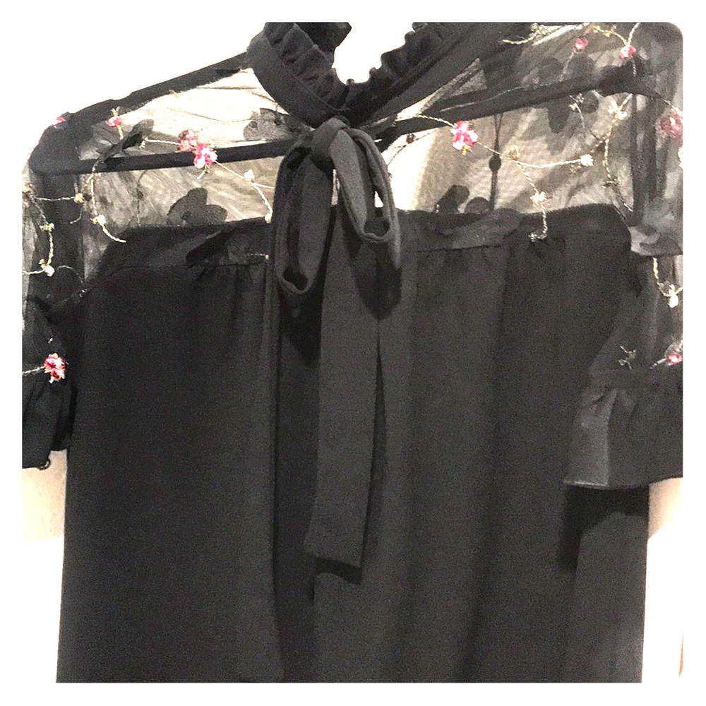 Laced black dress
